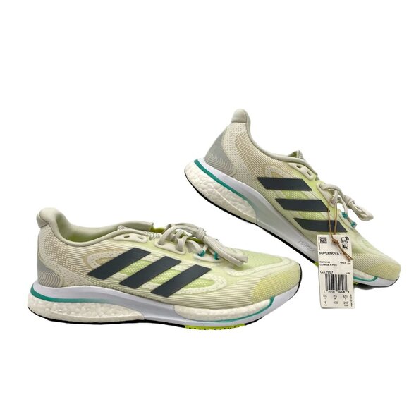 adidas Green Gray Supernova Sneakers | Men’s Size 9 - Picture 1 of 9